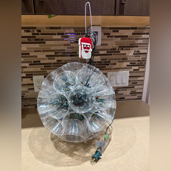 Other - Vtg Christmas Disco light Ball